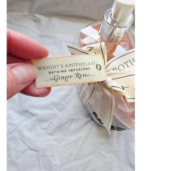 Wrights Apothecary 2 Piece Ginger Rose Lotion & Hand Soap Set Gift Set - Picture 10 of 12